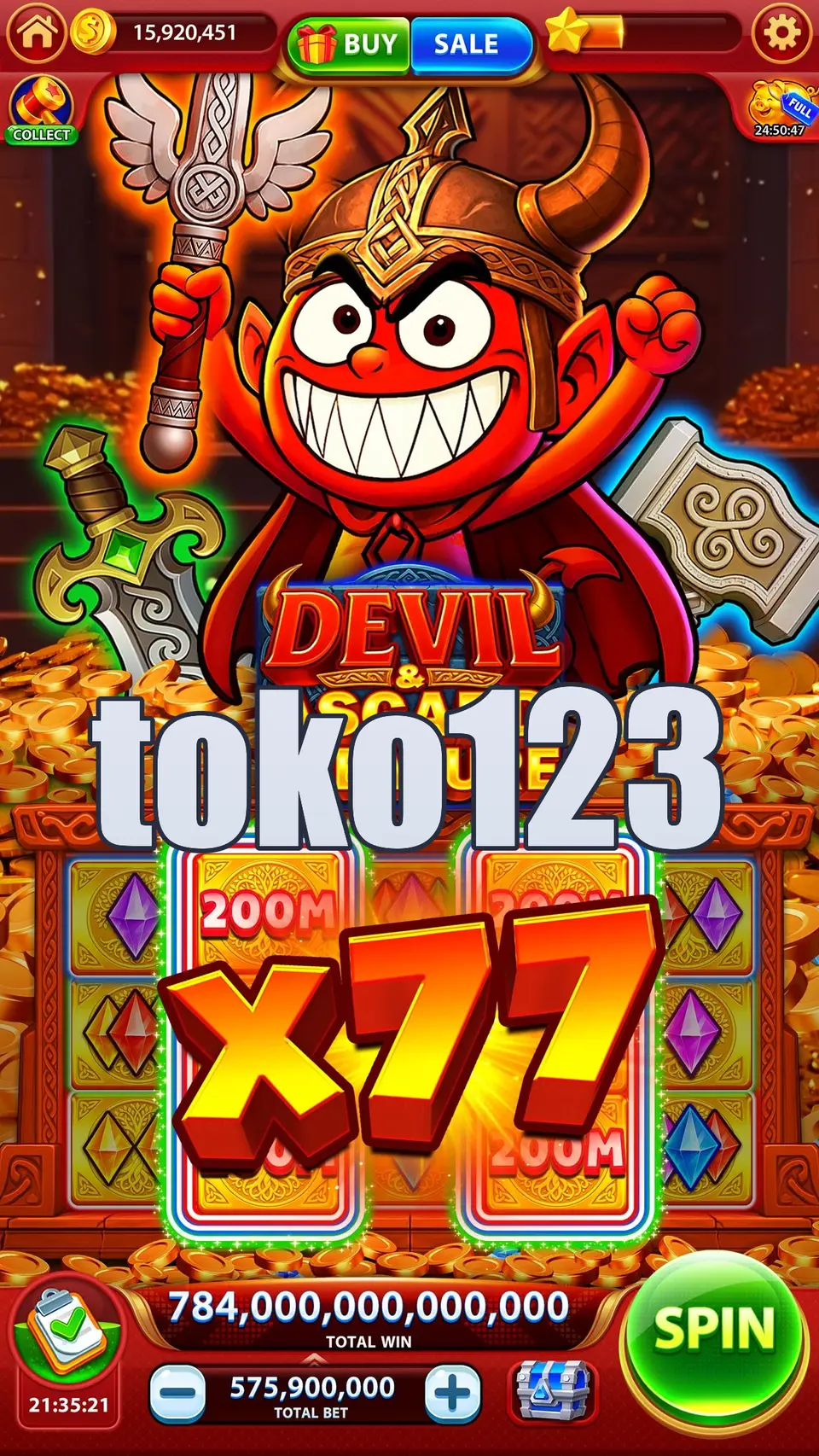 toko123 Tangkapan Layar Resmi APK